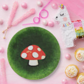 Assiettes En Carton Mushroom de Cute (Fête)