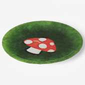 Assiettes En Carton Mushroom de Cute (Angle)