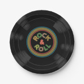 Assiettes En Carton Musique des années 90 (Devant)