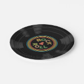 Assiettes En Carton Musique des années 90 (Angle)