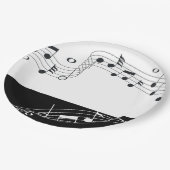 Assiettes En Carton Musique Pique-Nique À Thème & Fête Plaques Papier (Angle)