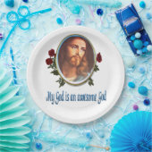 Assiettes En Carton My God (Fête)