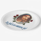 Assiettes En Carton My God (Angle)