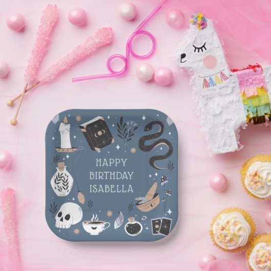 Assiettes En Carton Mysstal Fortune Teller Anniversaire (Fête)