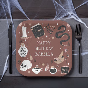 Assiettes En Carton Mysstal Fortune Teller Anniversaire