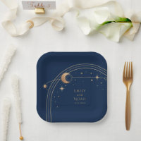 Mystical Blue Gold Sun Moon Astronomie Space