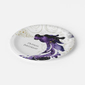 Assiettes En Carton Mythique Joyeux Dragon Anniversaire (Angle)