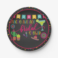 Nacho Plaque de fête de Fête des mariées moyenne -