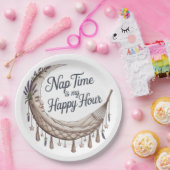 Assiettes En Carton Nap Time Is My Happy Hour (Fête)