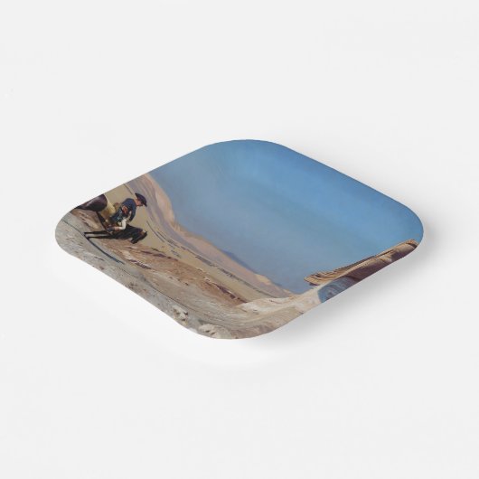 Assiettes En Carton Napoléon Bonaparte avant le Sphinx (par Gérôme) (Angulaire)