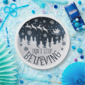 Assiettes En Carton N'arrêtez pas de croire aux plaques de papier (Fête)