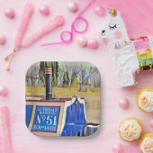 ASSIETTES EN CARTON NARROWBOATS    (Fête)