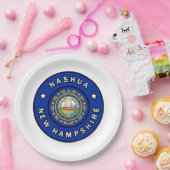 Assiettes En Carton Nashua New Hampshire (Fête)