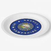 Assiettes En Carton Nashua New Hampshire (Angle)