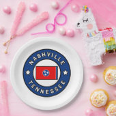 Assiettes En Carton Nashville Tennessee (Fête)