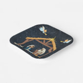 Assiettes En Carton Nativité chrétienne Noël (Angulaire)