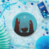 Assiettes En Carton NATIVITÉ par SHARON SHARPE (Fête)