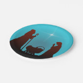 Assiettes En Carton NATIVITÉ par SHARON SHARPE (Angle)