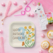 Assiettes En Carton Natural Wonder fête d'anniversaire (Fête)