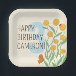 Assiettes En Carton Natural Wonder fête d'anniversaire<br><div class="desc">Cette plaque de fête d'anniversaire personnalisée permet de modifier facilement le texte d'un message d'anniversaire et d'un nom ainsi qu'un numéro pour l'âge célébré. thème inspiré par la nature et le genre neutre du grand extérieur à tous les aspects de votre fête d'anniversaire. Utilisez cet autocollant pour décorer des enveloppes,...</div>