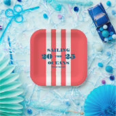 Assiettes En Carton Nautical Celebration Paper Plates (Fête)