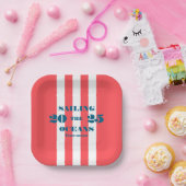 Assiettes En Carton Nautical Celebration Paper Plates (Fête)