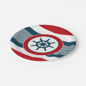 Assiettes En Carton Nautical design (Angle)