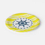 Assiettes En Carton Nautical design (Angle)