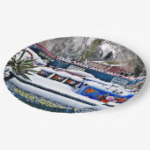 ASSIETTES EN CARTON NAVIRES (Angle)