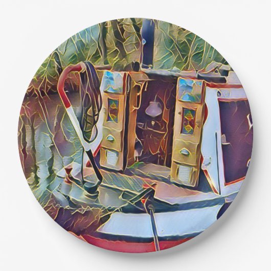 ASSIETTES EN CARTON NAVIRES (Devant)