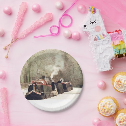 ASSIETTES EN CARTON NAVIRES (Fête)