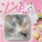 Assiettes En Carton Nebula céleste Abstraite (Fête)