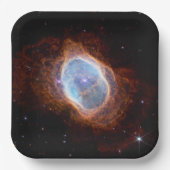 Assiettes En Carton Nebula Ring Sud Espace James Webb Telescope (Recto)