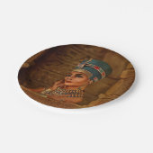 Assiettes En Carton Nefertiti - Neferneferuaten la reine égyptienne (Angle)