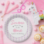 Assiettes En Carton Neige Beaucoup De Plaisir D'Être Un (Fête)