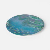 Assiettes En Carton Nénuphars de Claude Monet Fine Art Painting (Angle)