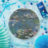 Assiettes En Carton Nénuphars, l'un des nombreux tableaux de Claude Mo (Fête)