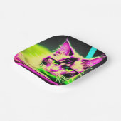 Assiettes En Carton Neon Feline Fiesta : Un Ado Anniversaire Bash (Angulaire)