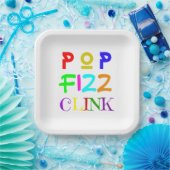 Assiettes En Carton New Year (Fête)