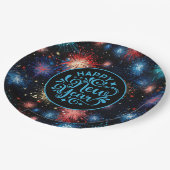 Assiettes En Carton New Year (Angle)