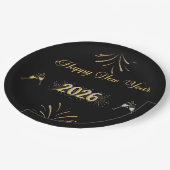 Assiettes En Carton New Year Sparkle Paper Plate (Angle)
