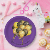 Assiettes En Carton New Years Anniversary Party (Fête)