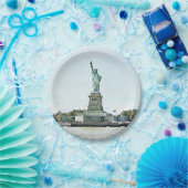 Assiettes En Carton New York - Statue de la Liberté (Fête)