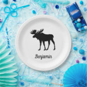 Assiettes En Carton Nice Moose (Fête)