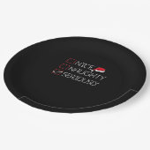 Assiettes En Carton Nice Naughty Seriously Christmas Modern Style  (Angle)