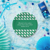 Assiettes En Carton NIGERIA FLAG Christian (Fête)