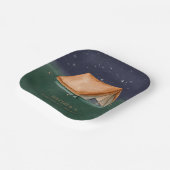Assiettes En Carton Night Campout Boy Fête d'anniversaire (Angulaire)