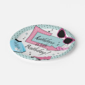 Assiettes En Carton N'importe quel âge, anniversaire rétro des années (Angle)