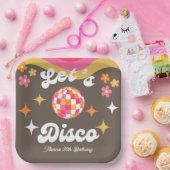 Assiettes En Carton N'importe quel âge Retro Super les années 70 Disco (Fête)
