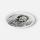 Assiettes En Carton N'IMPORTE QUEL Anniversaire Chic Style Typographie (Angle)